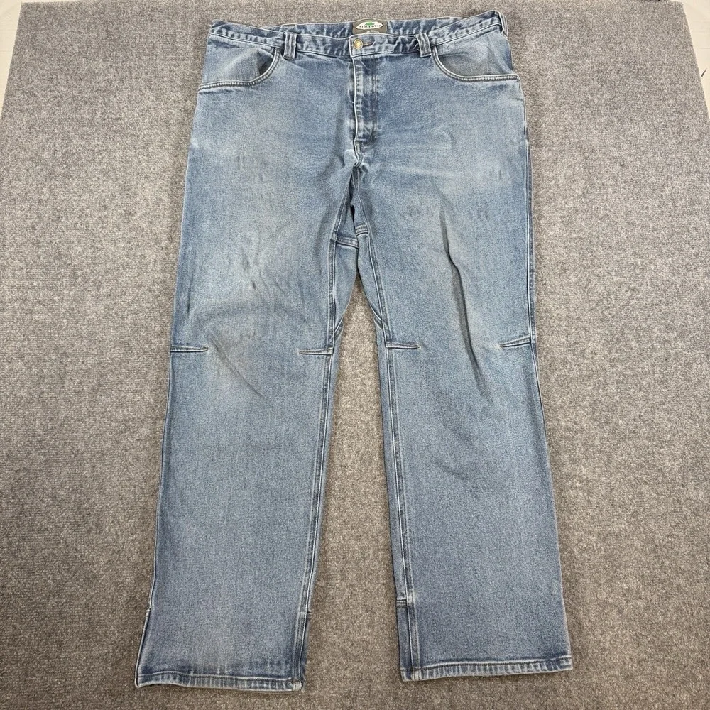 Arborwear Jeans Mens 42x32 (Fits 40x31) Blue Cedar Flex Denim Pants Work Utility